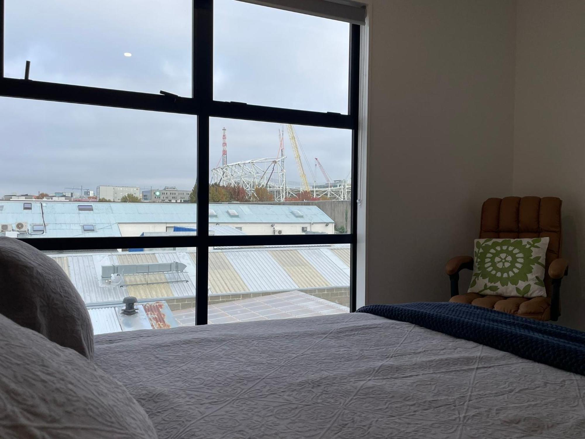 Stadium View Suite Christchurch Ngoại thất bức ảnh