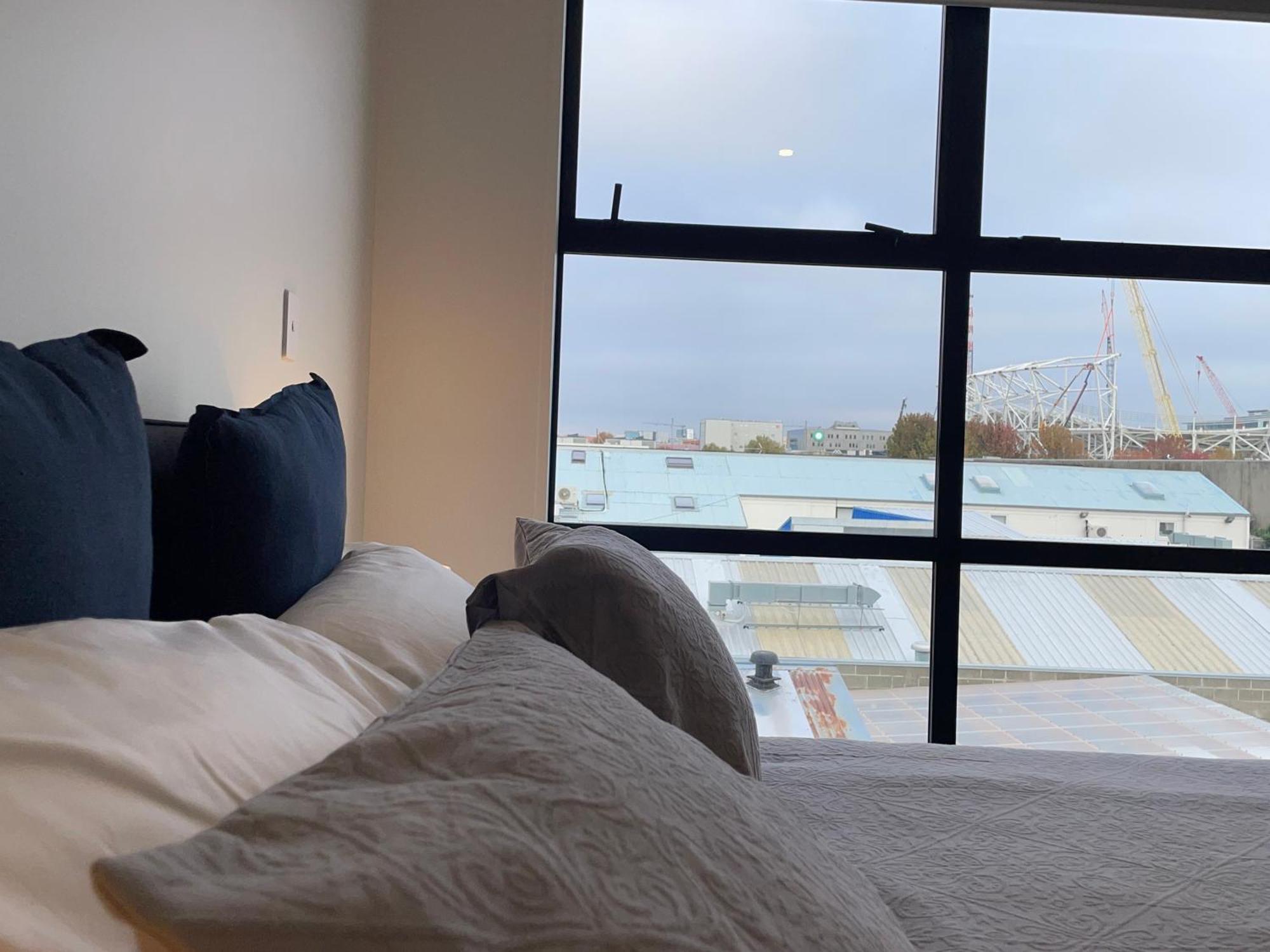 Stadium View Suite Christchurch Ngoại thất bức ảnh